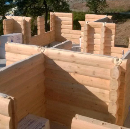 Log shell construction